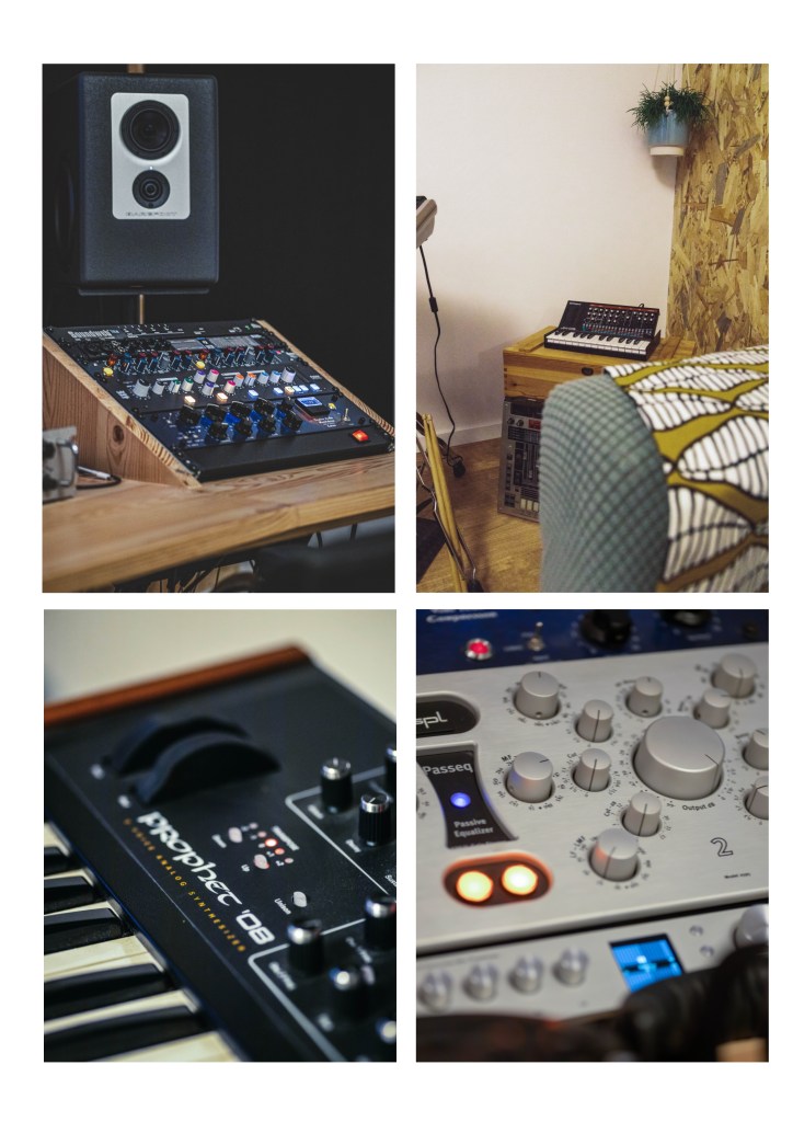 photo studio Bellecote, table de mixage, mastering, enregistrement musique